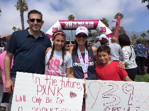 My family at the 2016 Avon Walk!